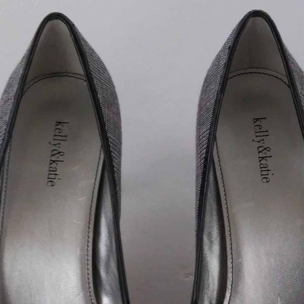 Kelly & Katie peep toe heels women size 8M - Picture 5 of 8